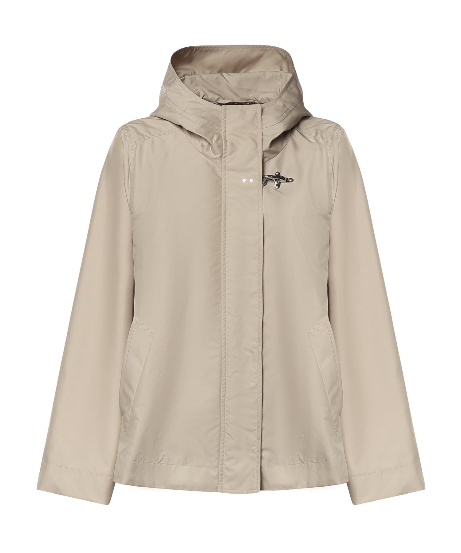 Parka cropped in popeline tecnico NAW12523260AX2 C003 FAY 