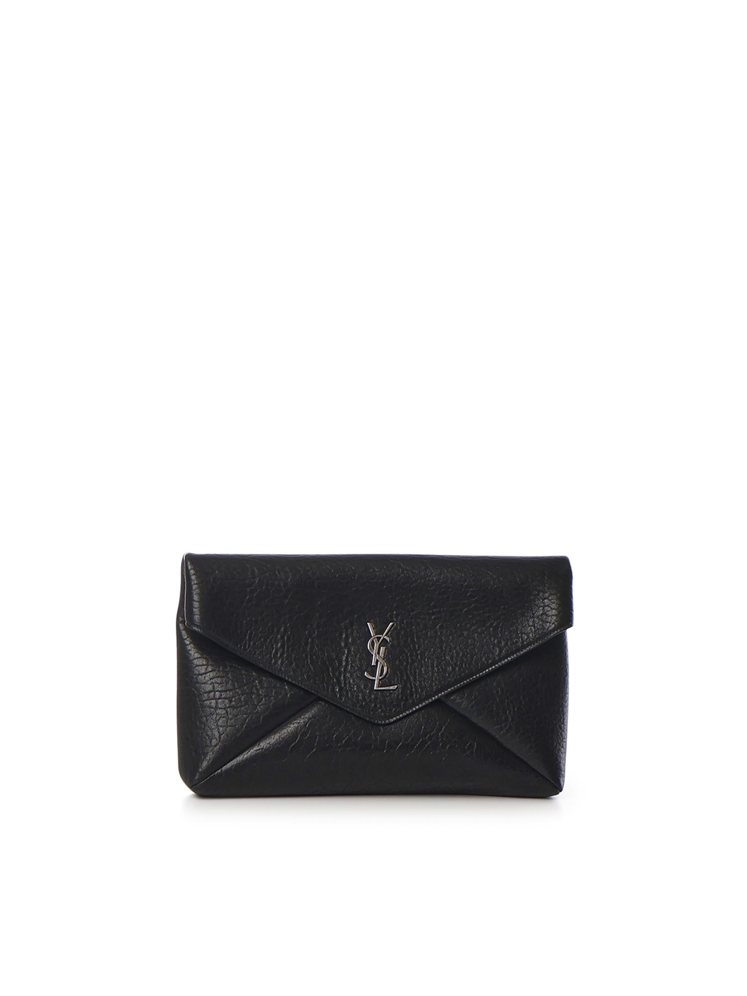 Pochette grande Cassandre in pelle di agnello 778181 AACIA1000 SAINT LAURENT 