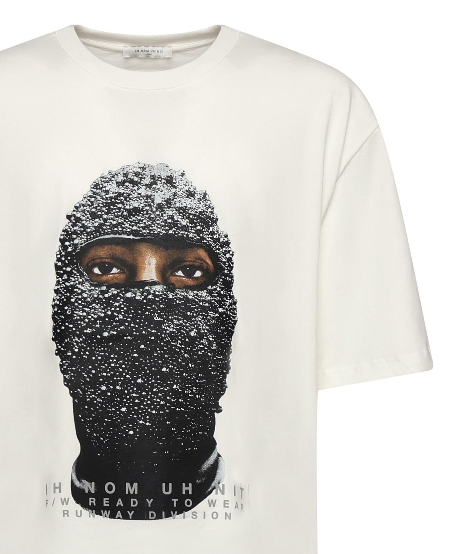 T-shirt con stampa in cotone<BR/> NUW25265 081 IH NOM UH NIT 