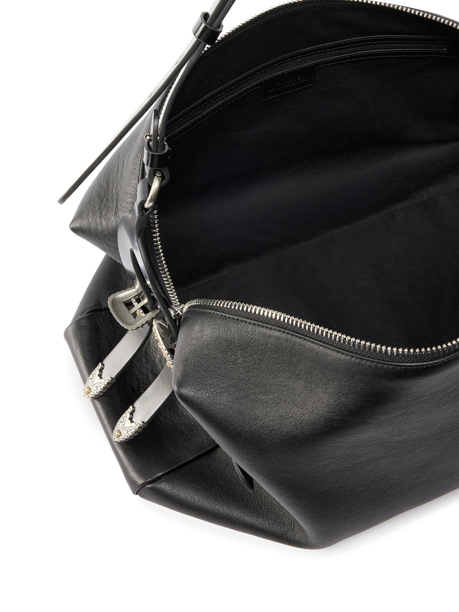 Borsa a spalla grande Keeper Bag in pelle 106678 A2JGZ99O PINKO 