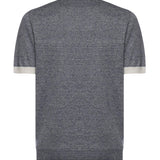 T-shirt in lino e cotone NMMC1522420WYK 11G2 FAY 