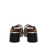 Slingack Maia pelle e crochet E4S4K210201 846 COCCINELLE 