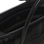 Borsa Solitaire in pelle lucida 5BA302 US0F0002 MIU MIU 