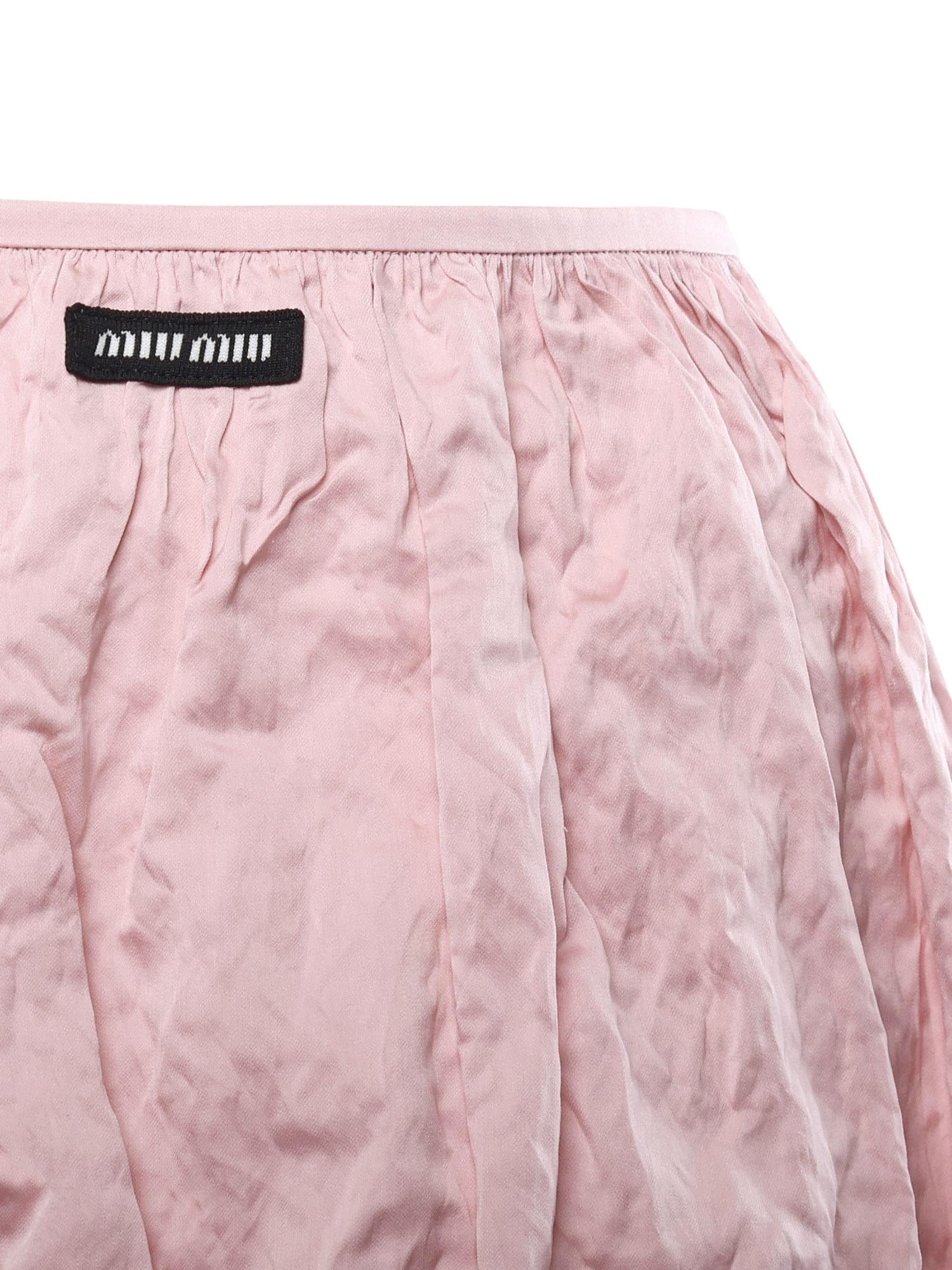 Gonna in duchesse MG2425 1FL6F0442 MIU MIU 