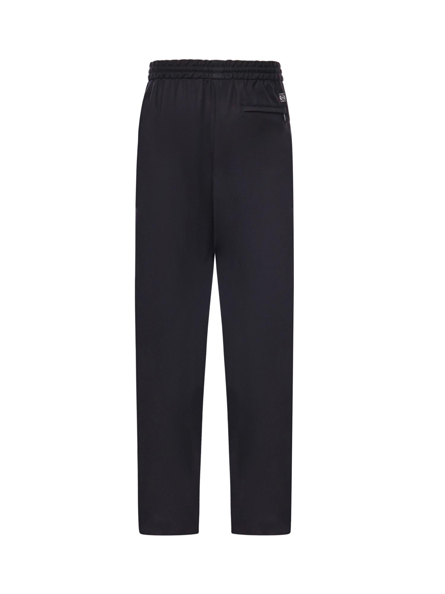 Pantaloni con coulisse in lana H526Y04X62 5110 LOEWE 