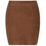 Minigonna in suede 115592 249 ROTATE 