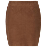 Minigonna in suede 115592 249 ROTATE 