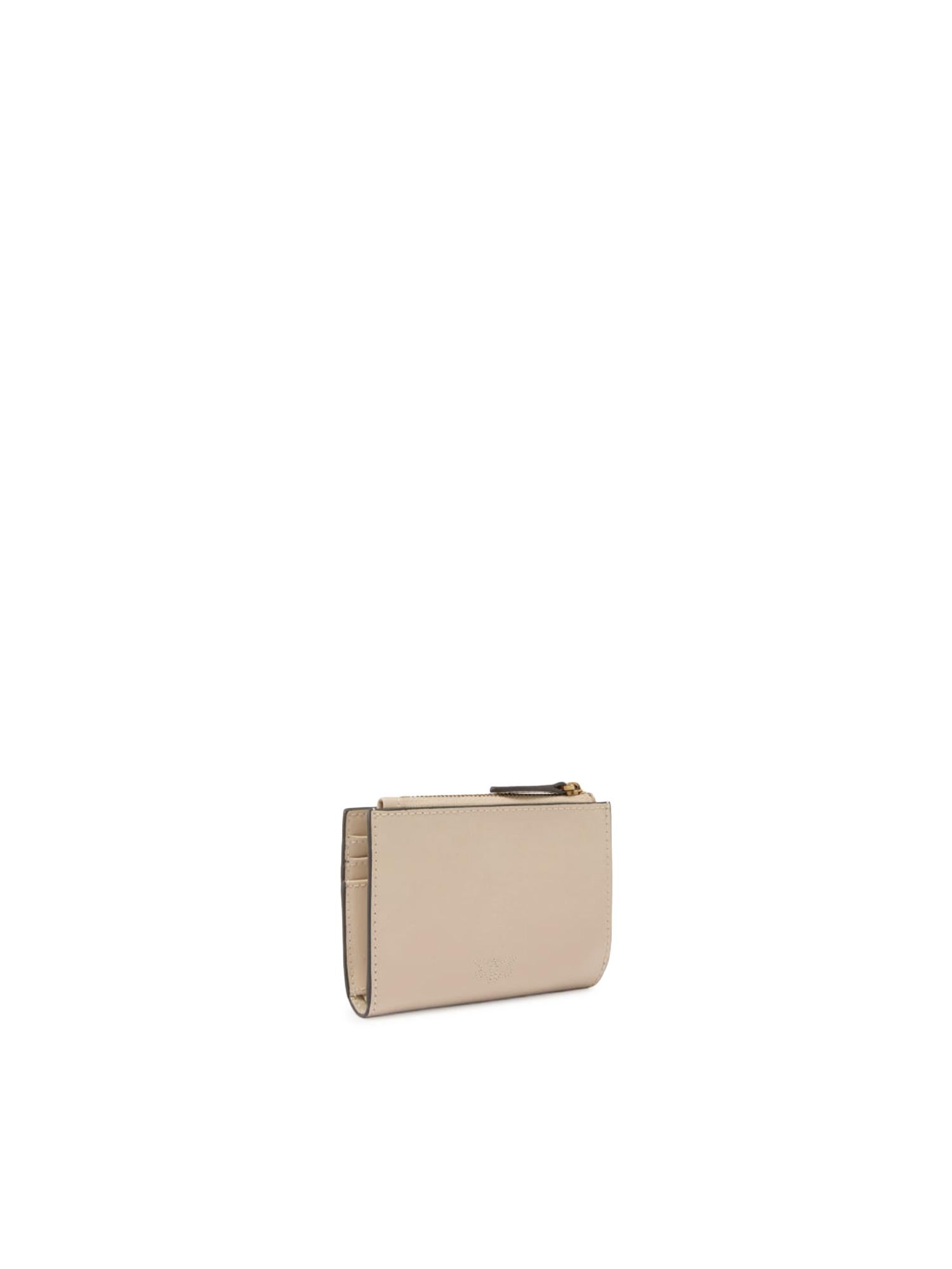 Portafoglio in pelle con logo 103610 A0F1C50Q PINKO 
