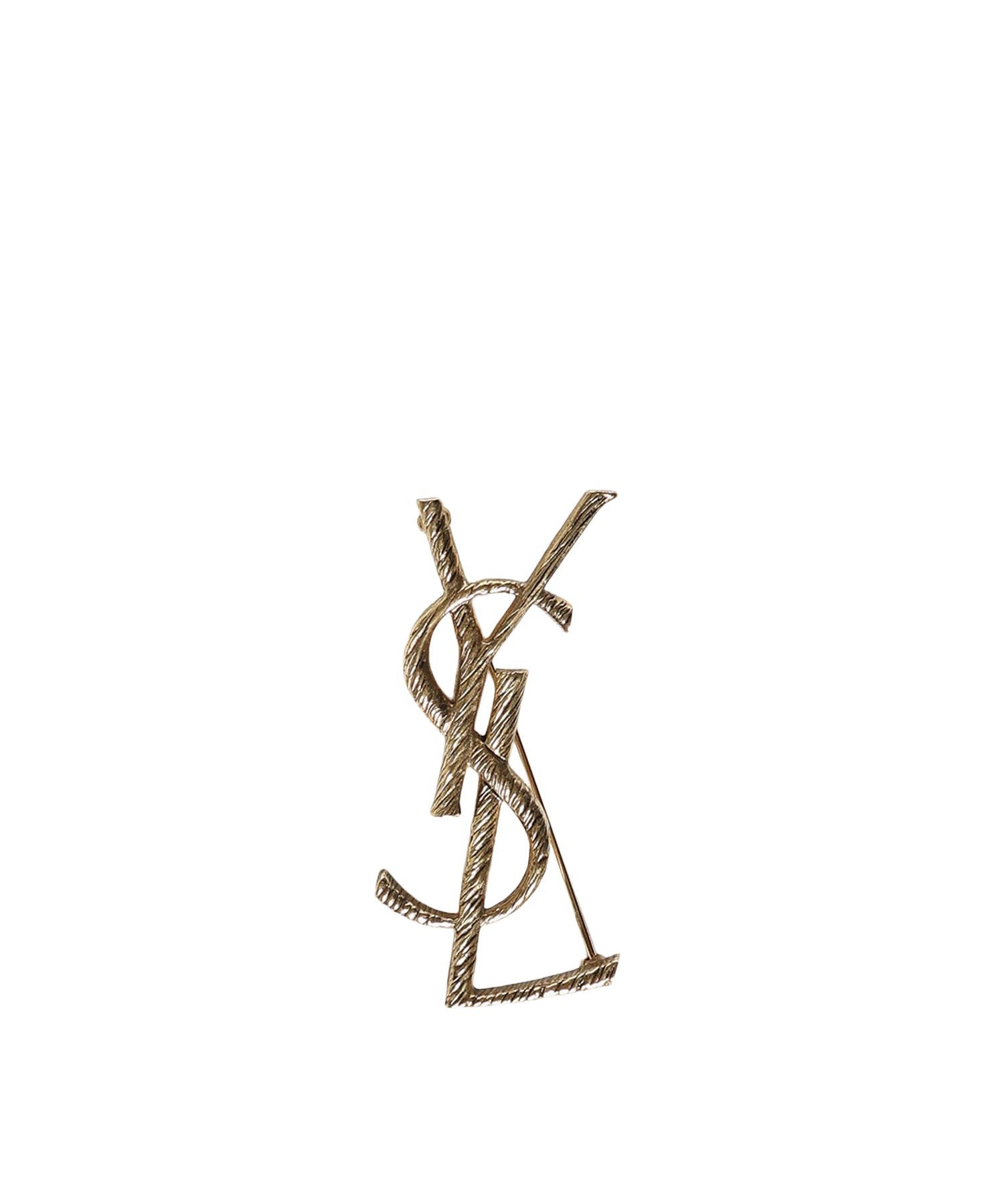 Spilla Cassandre in metallo 670466 Y15008069 SAINT LAURENT 