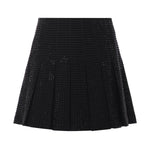 Minigonna con strass 105926 A287Z99 PINKO 
