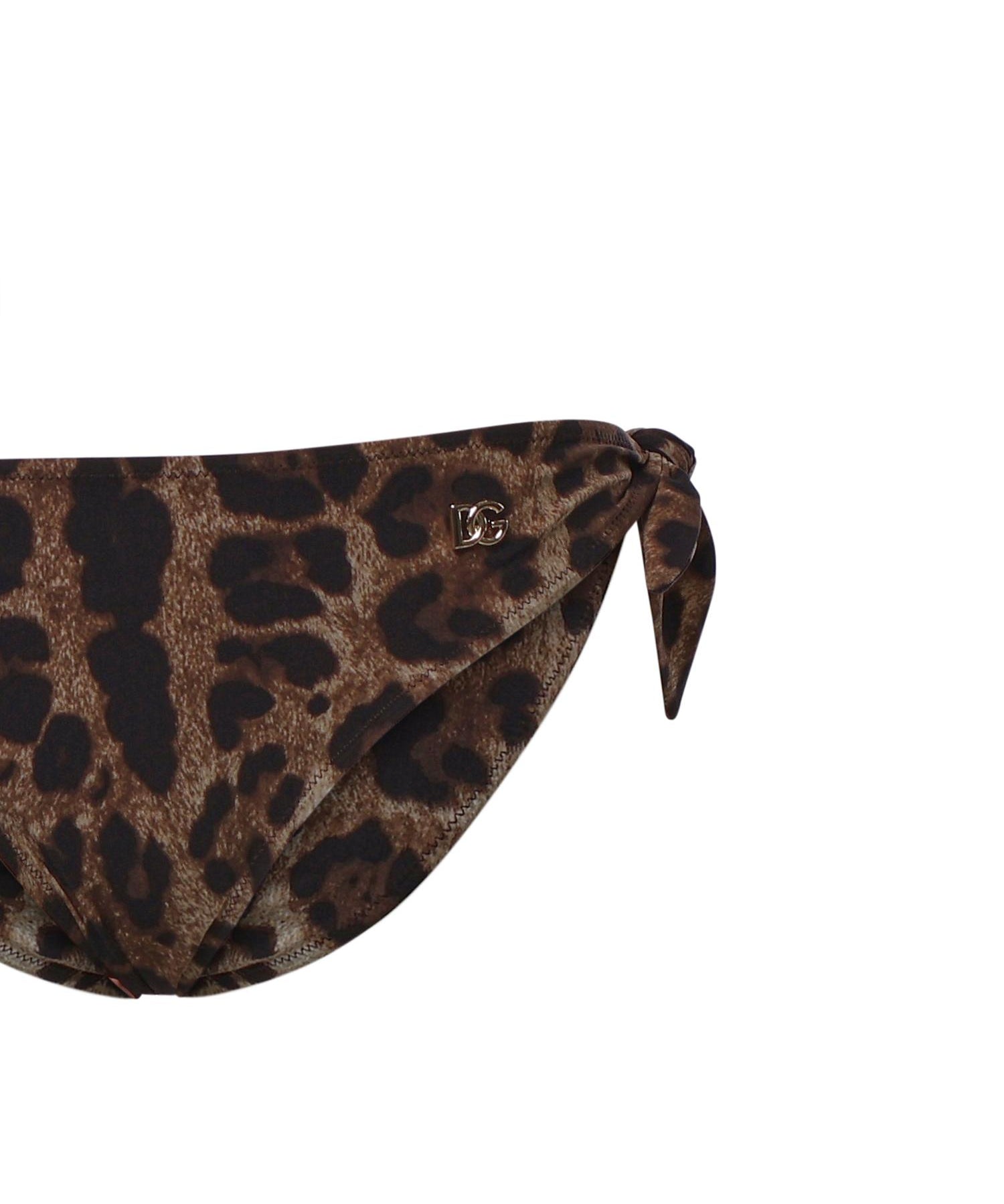 Slip bikini con stampa leopardata O2A06J FSGDMHY13M DOLCE & GABBANA 
