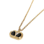 Collana Ovalette con smato e cristallo 6W2J0X87 VTIRG5 VALENTINO GARAVANI 