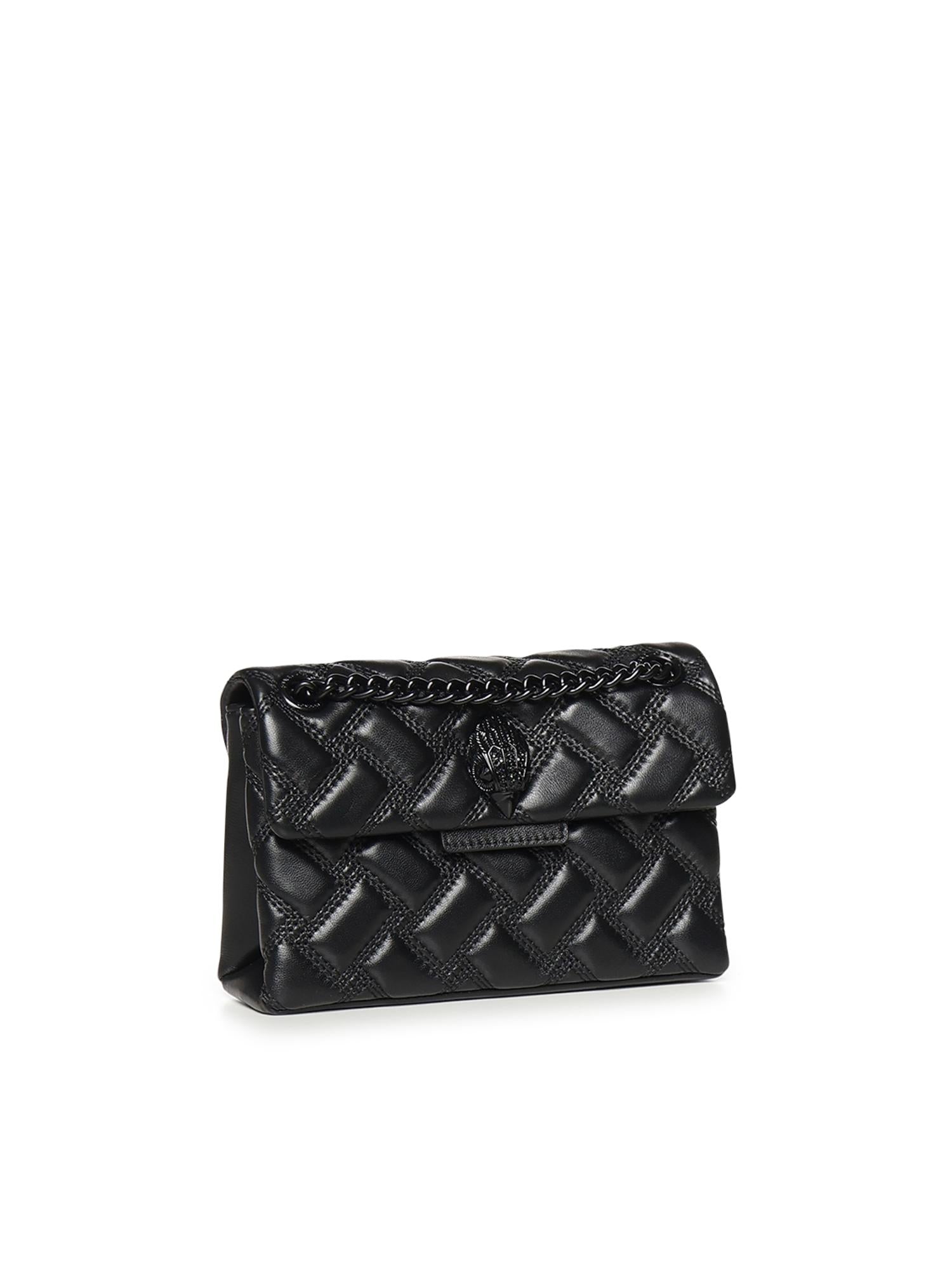 Mini bag Kensington Drench in pelle 7376600109 BLACK KURT GEIGER 