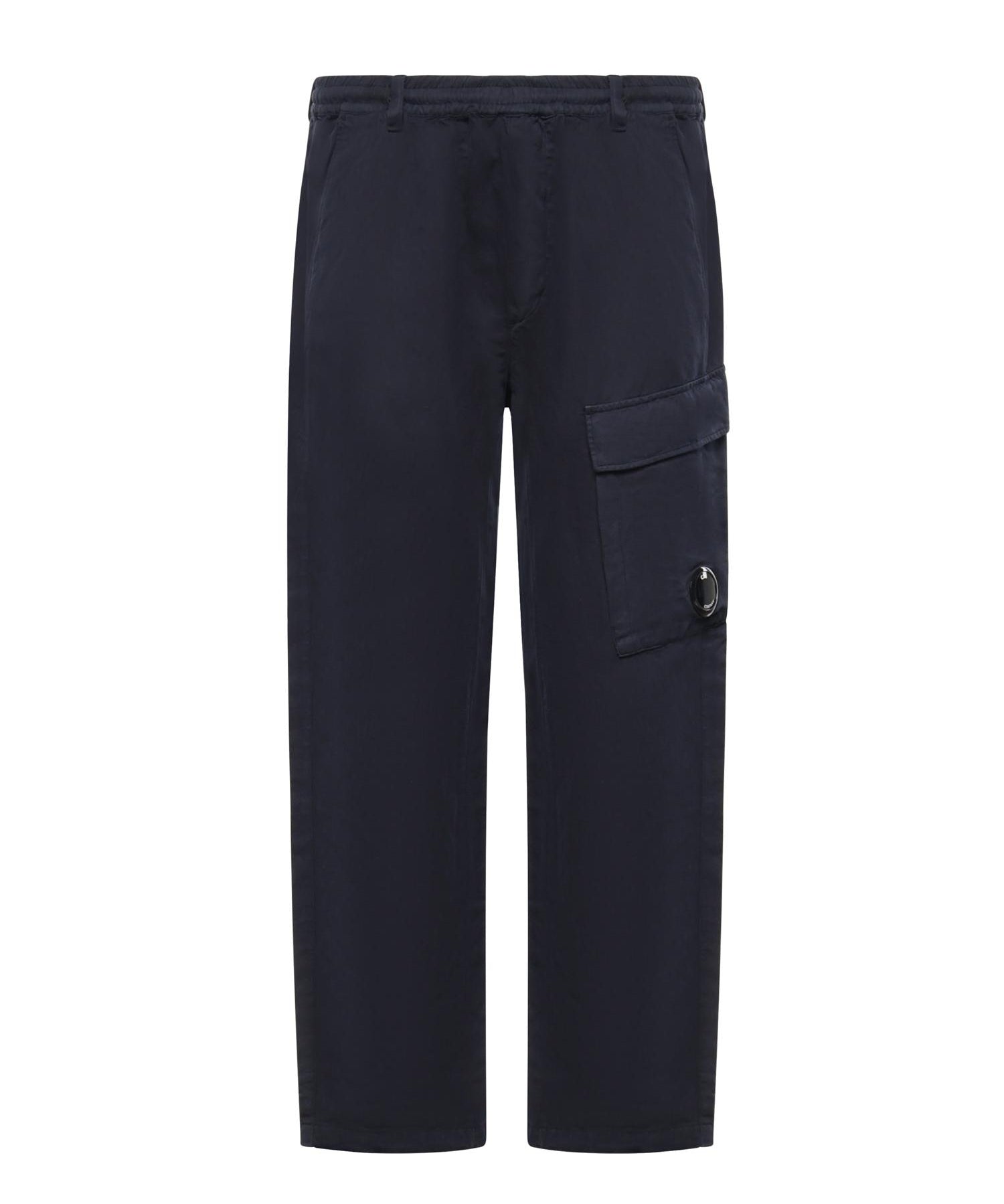 Pantaloni in cotone e lino 20CMPA249A11 0626G888 C.P. COMPANY 