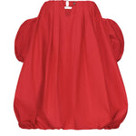 Mini abito a palloncino in popeline 105211 A2LDRA1 PINKO 