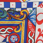 Foulard con stampa Carretto FN087R FI1T1HH01E DOLCE & GABBANA 