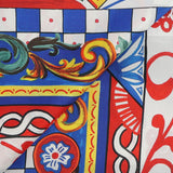 Foulard con stampa Carretto FN087R FI1T1HH01E DOLCE & GABBANA 