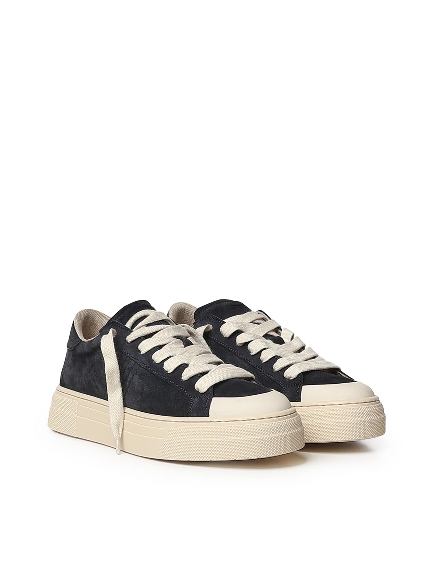 Sneakers 581 in camoscio 581 BLU DEMNA 