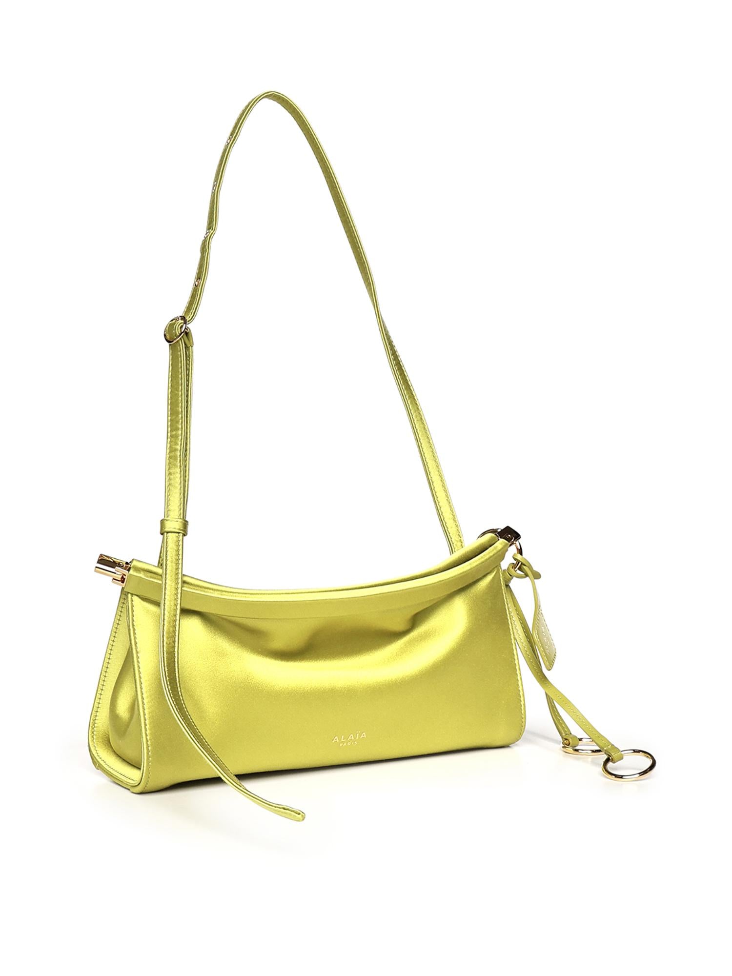 Borsa a spalla Le Click East West piccola in satin AA1S01426A024 244 ALAIA 