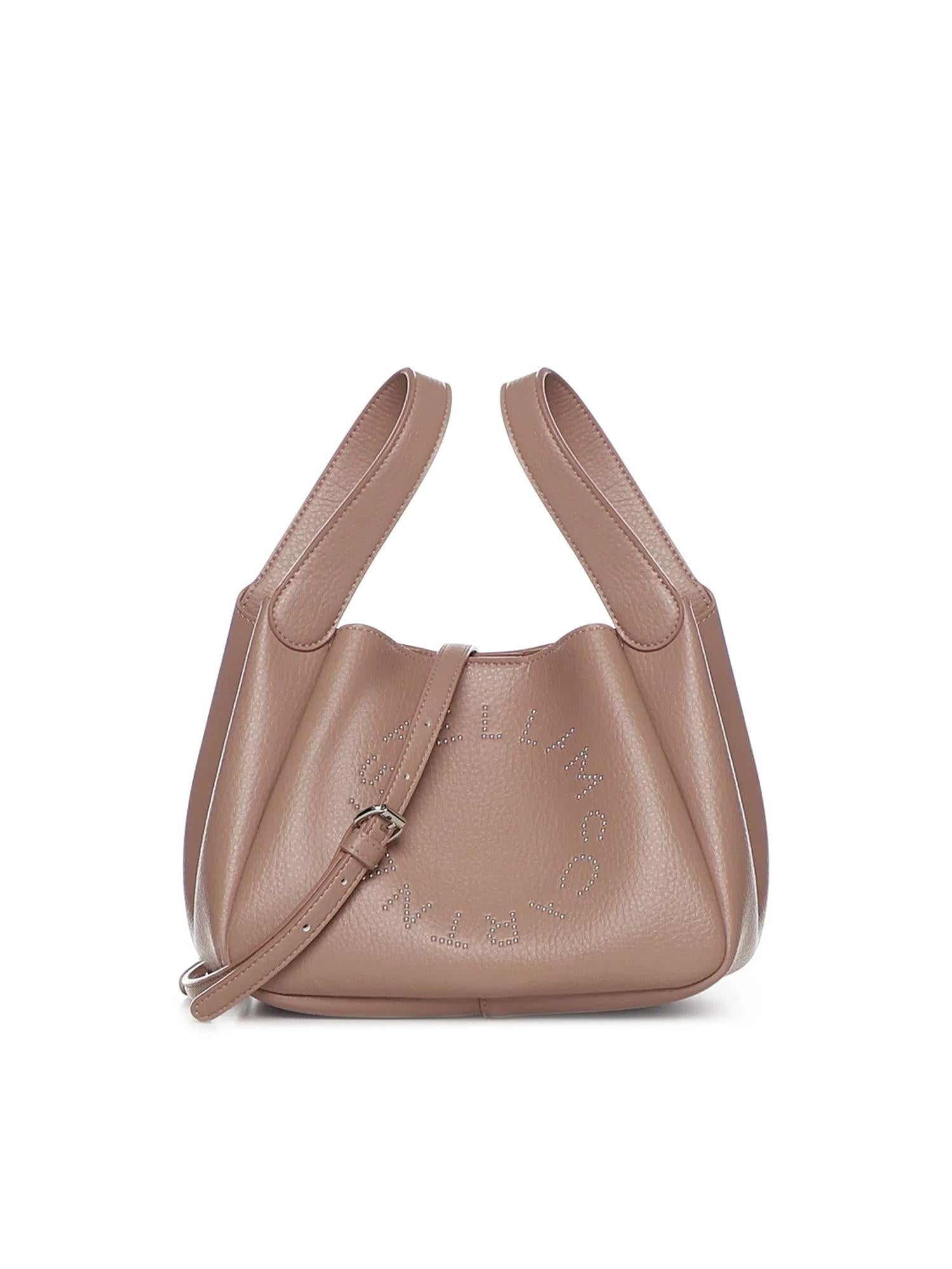 Borsa a tracolla con doppio manico superiore e logo 7B0081 WP05635915 STELLA McCARTNEY 