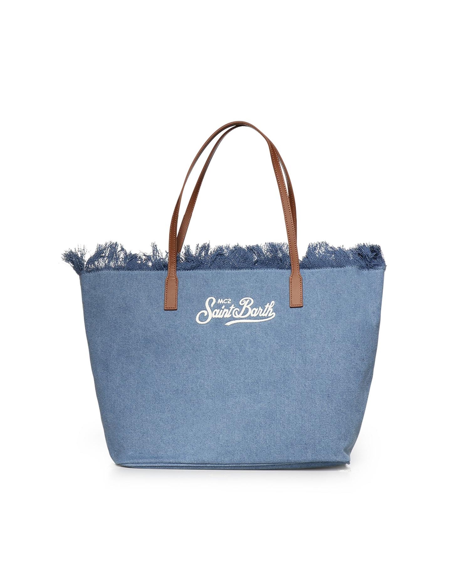 Borsa City in canvas CBF0001 00436L MC2 SAINT BARTH 