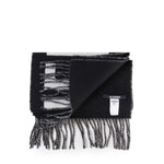 Sciarpa con frange e logo ACU00435AOT4001 990 JACQUEMUS 
