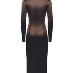 Abito in raso stretch F6TYGT FURADM0694 DOLCE & GABBANA 
