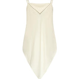 Top a sciarpa in crêpe di lana e seta 872352 TUT149002 BALENCIAGA 