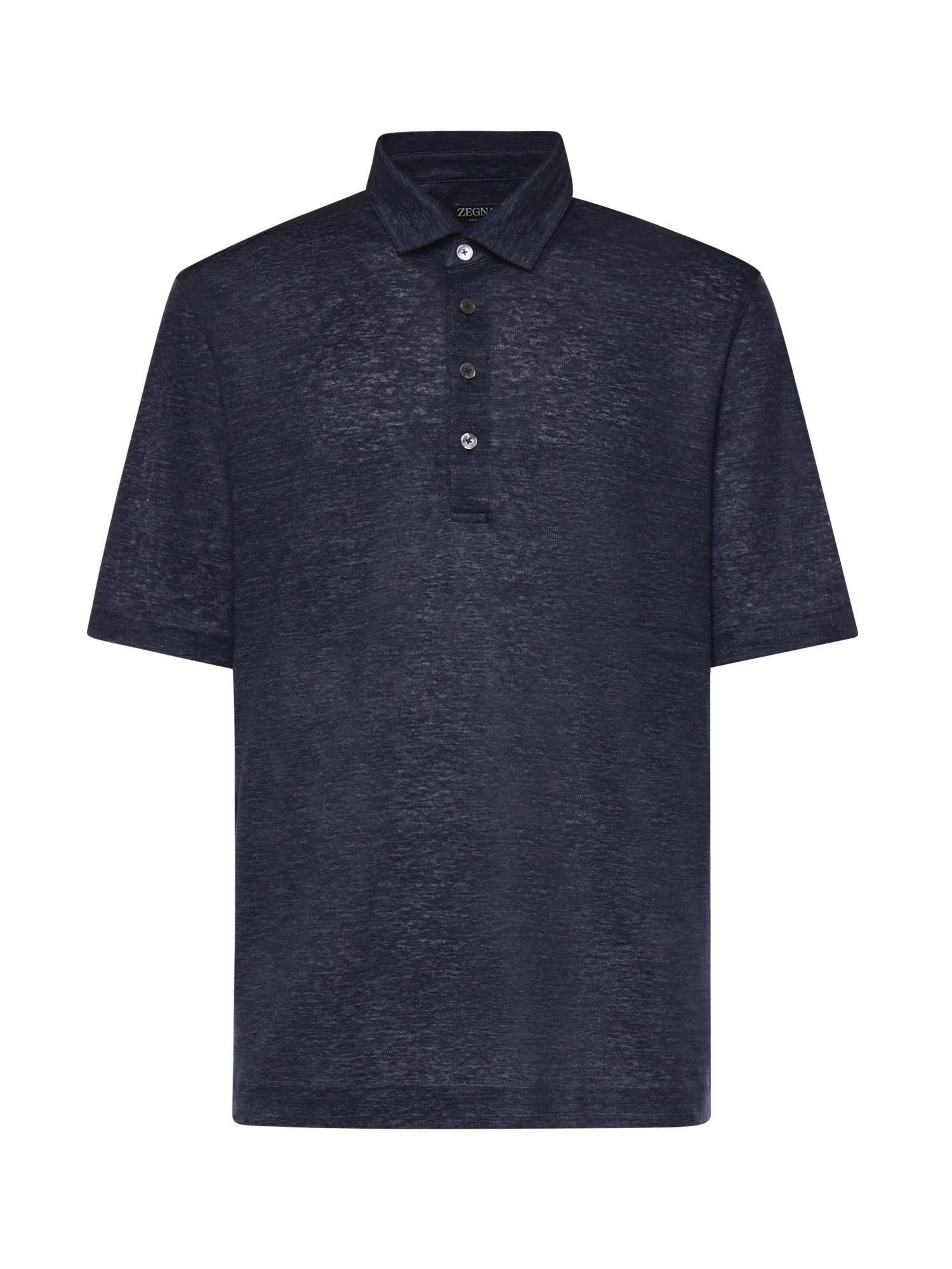Polo in Oasi Lino UH352A3 H770422 ZEGNA 
