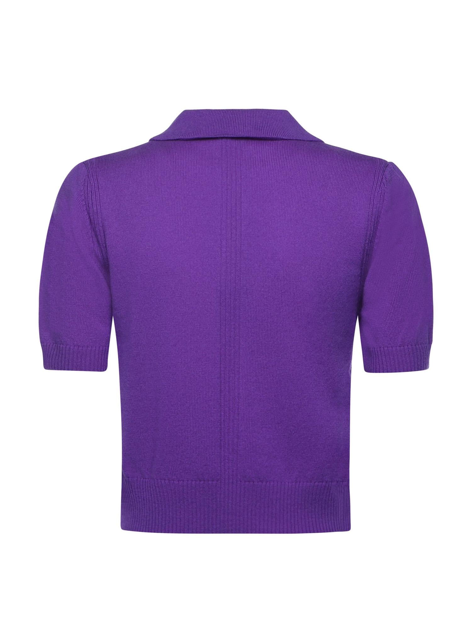 Maglia stile polo con logo 105450 A2Q9W21 PINKO 
