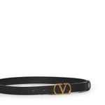 Cintura Vlogo Signature in pelle 7W2T0SM7 IYR0NO VALENTINO GARAVANI 