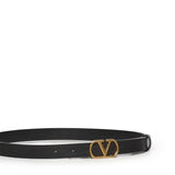 Cintura Vlogo Signature in pelle 7W2T0SM7 IYR0NO VALENTINO GARAVANI 
