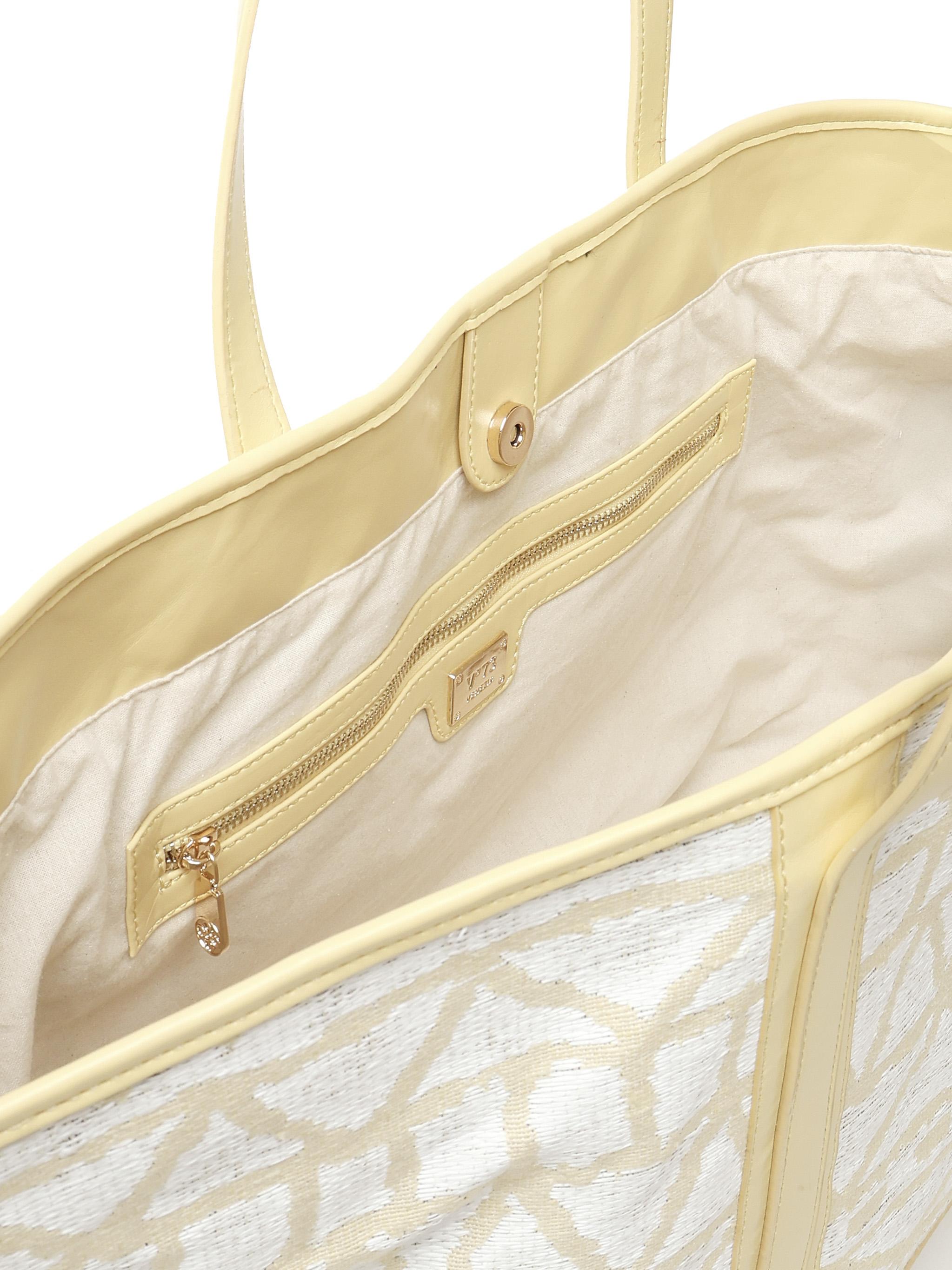 Borsa Tote Beth 73BS8VH01 BETHCEDRO/BIANCO V° 73 
