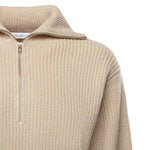 Maglia in lana e cashmere con zip 2521366182600 006 MAX MARA 