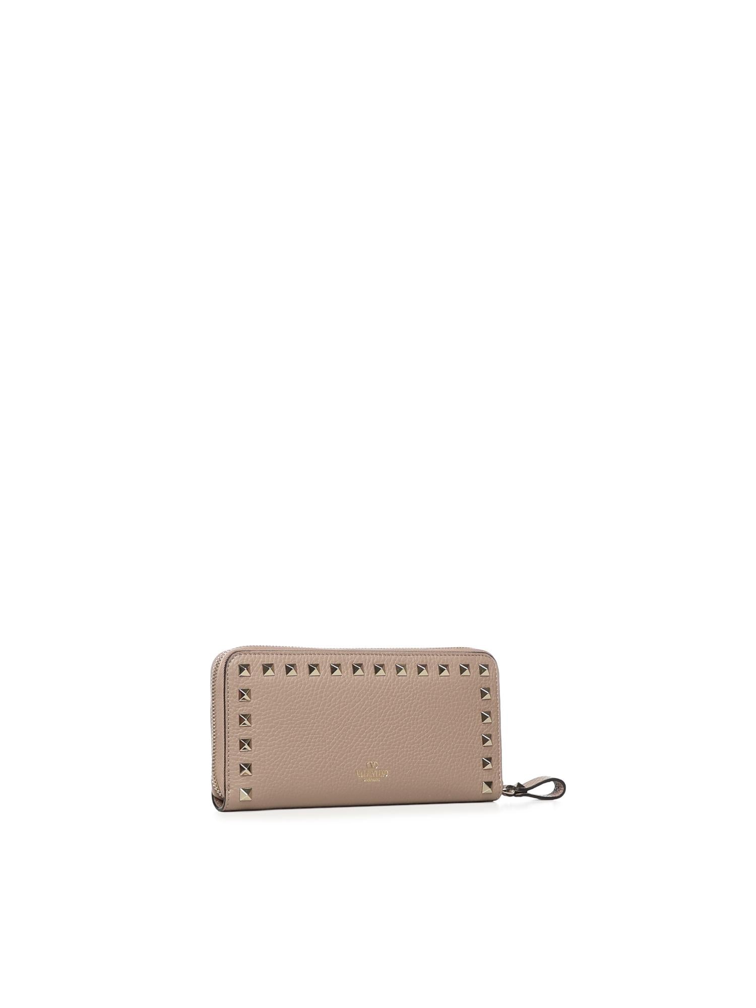 Portafoglio con zip Rockstud 7W2P0645 VSHP45 VALENTINO GARAVANI 