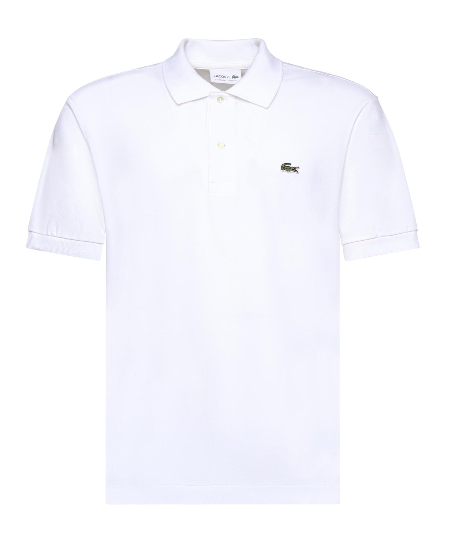 Polo in misto cotone con logo PH9851 001 LACOSTE 