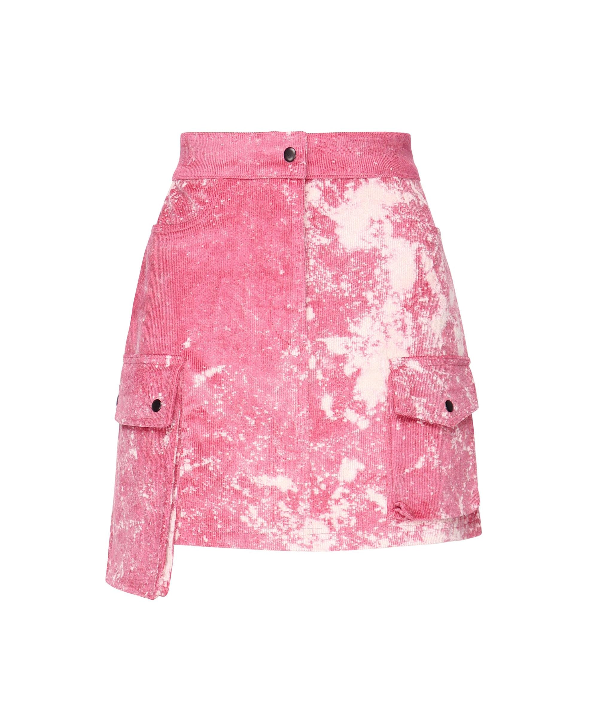 Minigonna asimmetrica Batik AUW4TAL PINK BATIK ALBERTO AUDENINO 