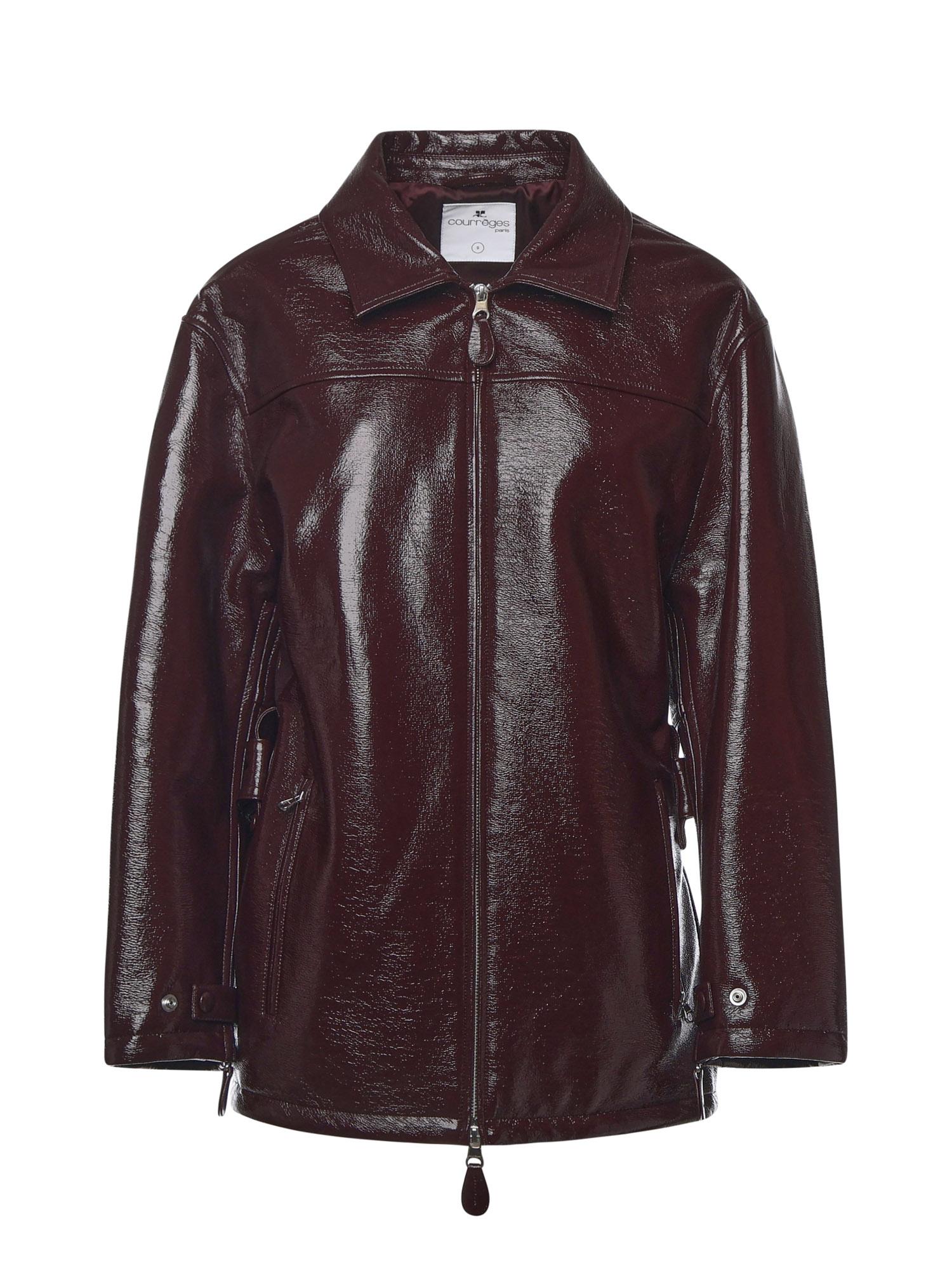 Giacca in vinile 425CBL322VY0014 4010 COURREGES 