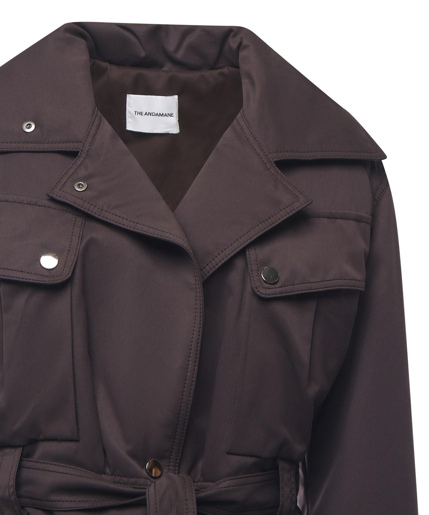 Giacca Xandra T182025A TNP252DARK BROWN THE ANDAMANE 