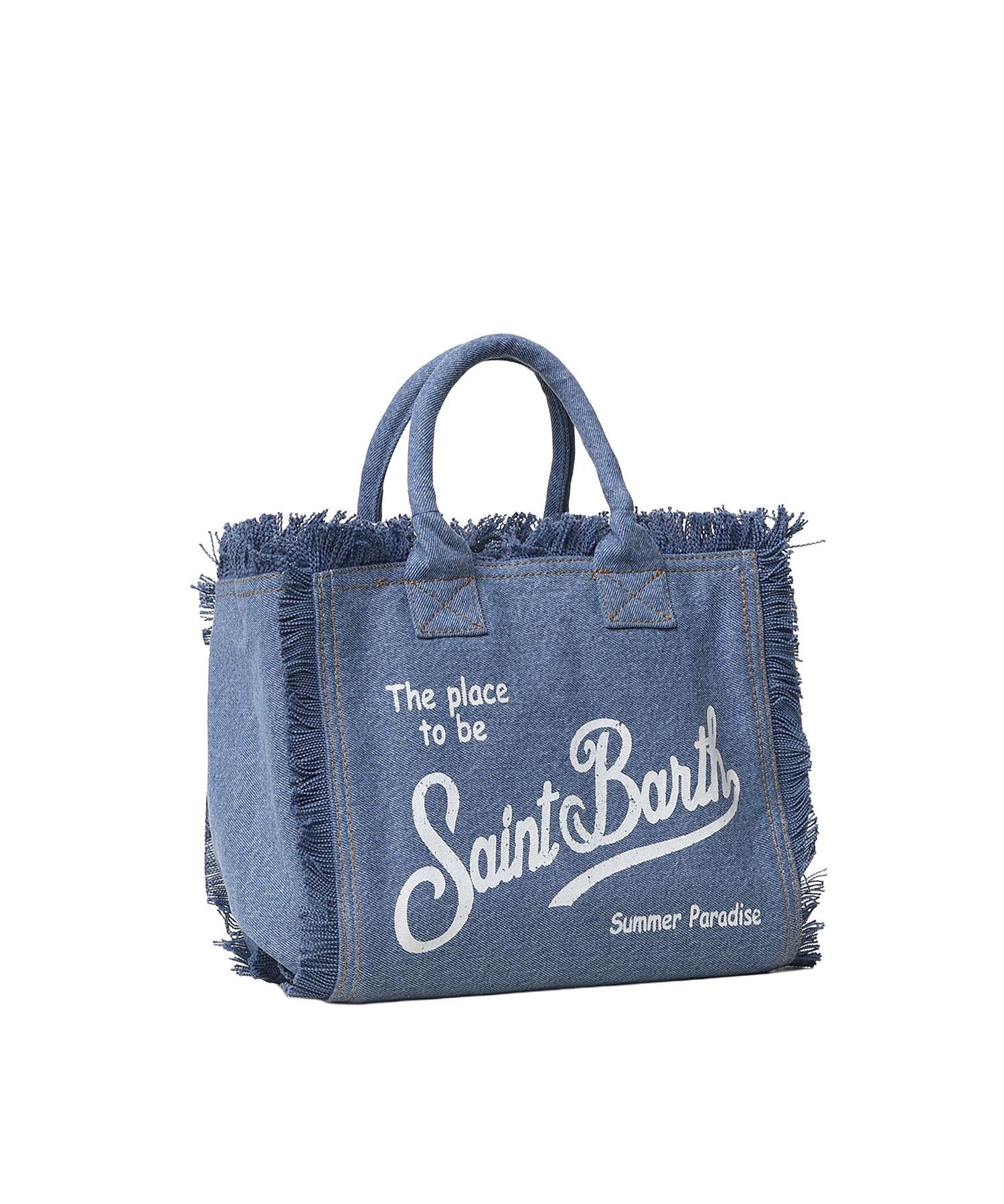 Borsa Colette in denim COL0001 00009L MC2 SAINT BARTH 