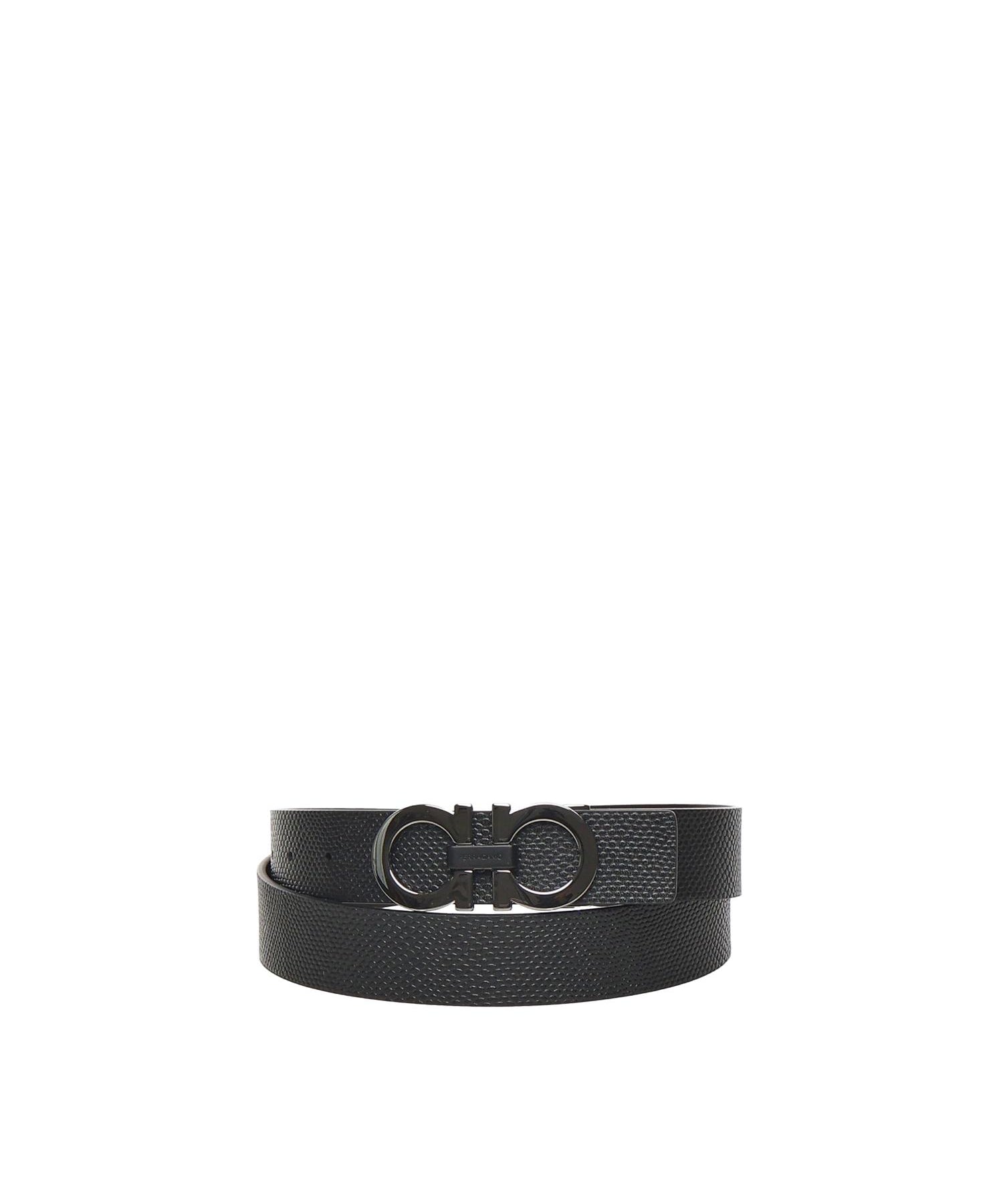 Cintura Gancini in pelle 670391 781607002 FERRAGAMO 