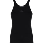 Canotta in cotone a coste G8PA8T G7P3IN0000 DOLCE & GABBANA 