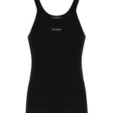 Canotta in cotone a coste G8PA8T G7P3IN0000 DOLCE & GABBANA 