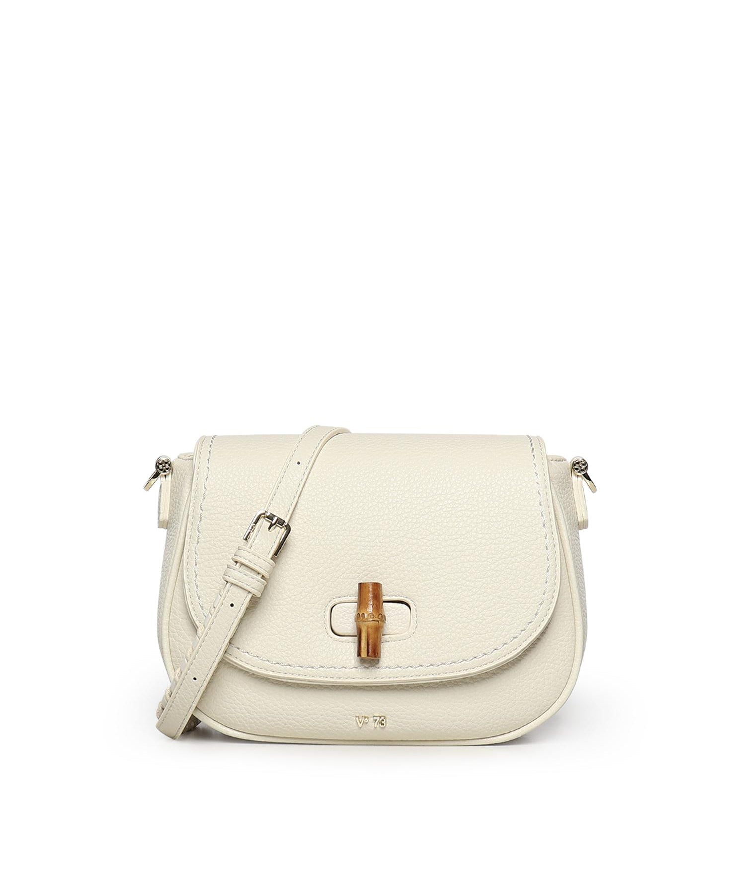 Borsa a tracolla Beatrice con logo 73BS9M607 BEATRICEOFF WHITE V° 73 