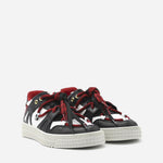 Sneakers Jeson realizzate in pelle JESON 1 -BLACK/WHITE/RED GIULIANO GALIANO 