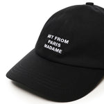 Cappello Slogan in cotone PERMCP151CO138 BL Drôle de Monsieur 
