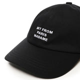 Cappello Slogan in cotone PERMCP151CO138 BL Drôle de Monsieur 