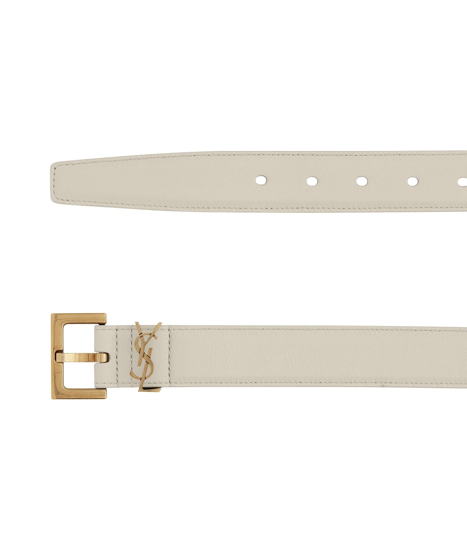 Cintura cassandre in pelle lucida 634437 BOO0W9207 SAINT LAURENT 