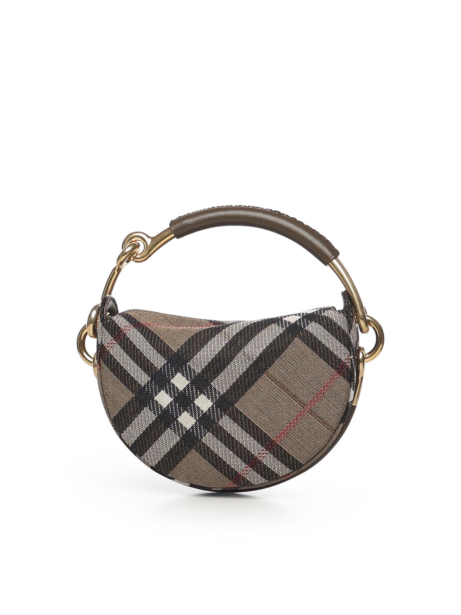 Clutch Bridle in canvas Check 8116866 C1751 BURBERRY 