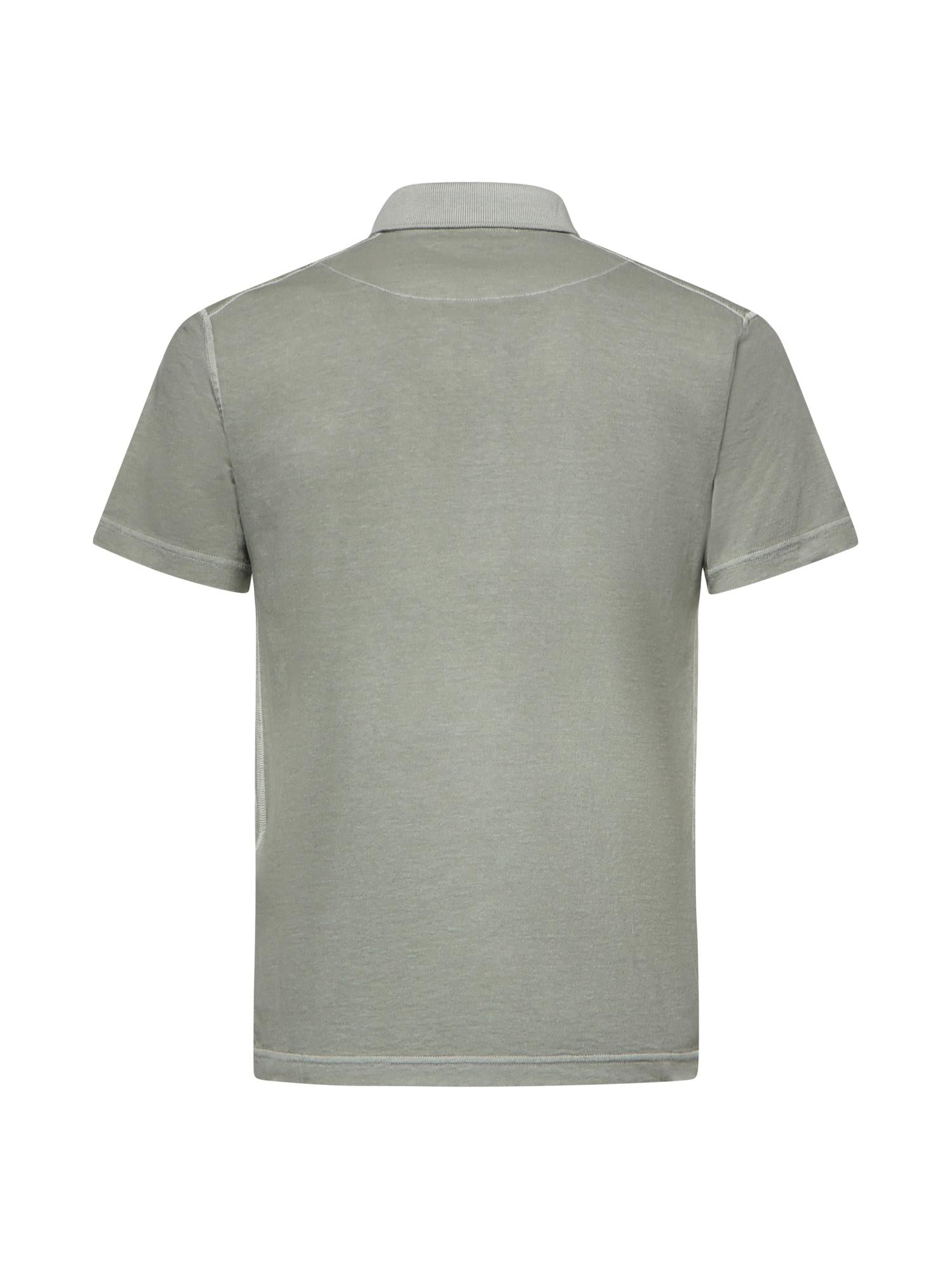 Polo con patch Compass in jersey L1S152200013 S0057V0155 STONE ISLAND 